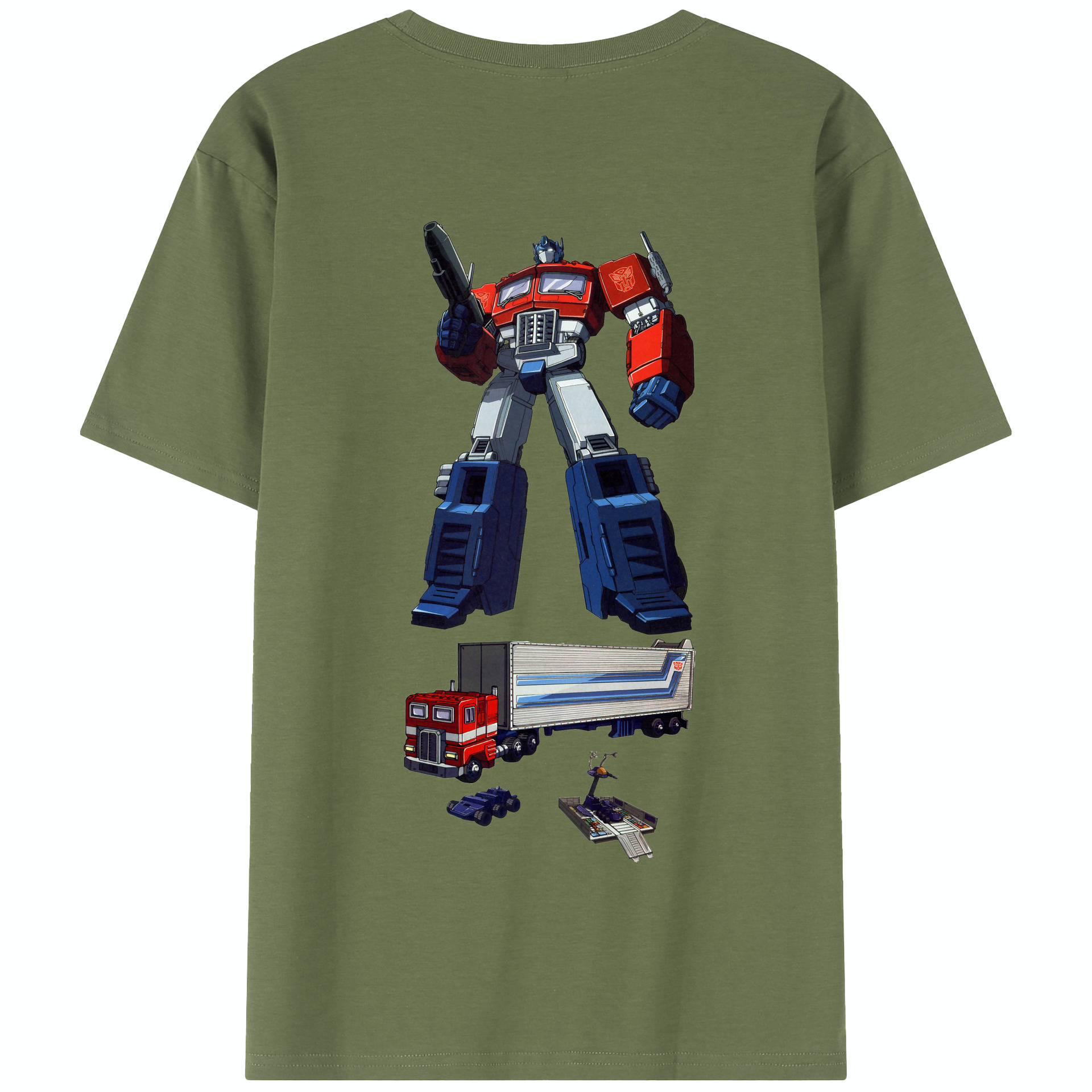 （画像用）  綿100％半袖Tシャツ（背面プリント）